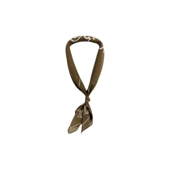 ZARA Cotton Headwraps Men's Brown