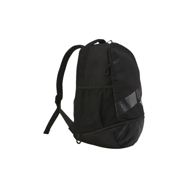 UCAN Oxford Travel Bag Backpack Regular Unisex Black/Dark Gray/Ruike Blue-2