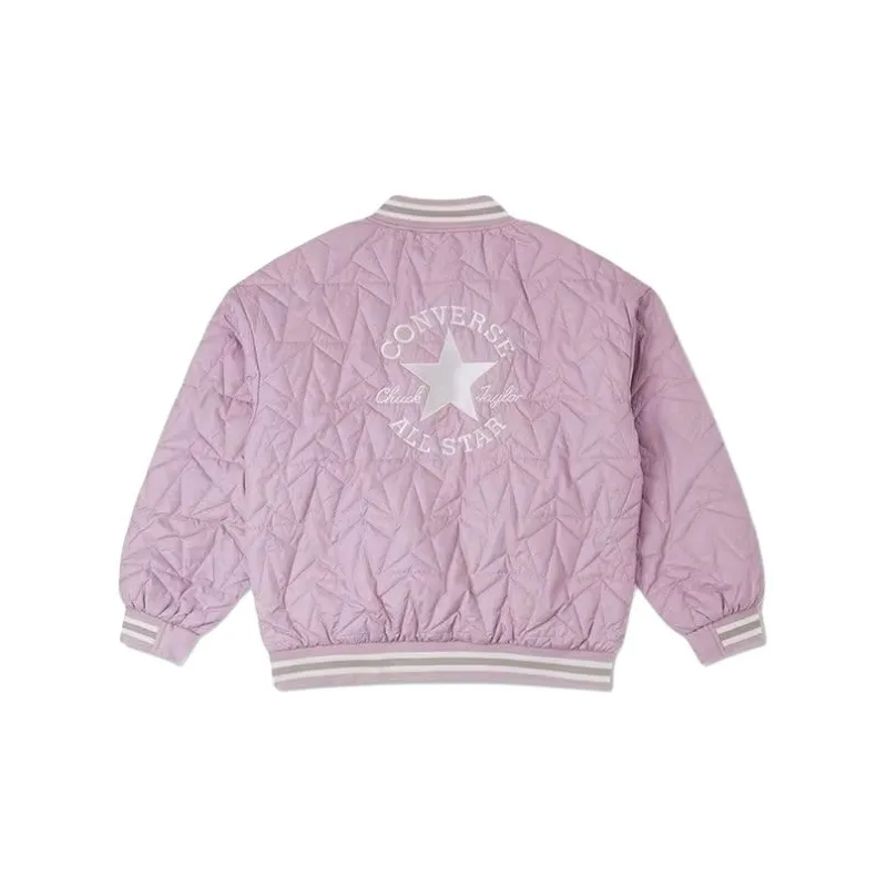 Converse Baseball Jacket Baseball Jacket Women's Dark Violet-1