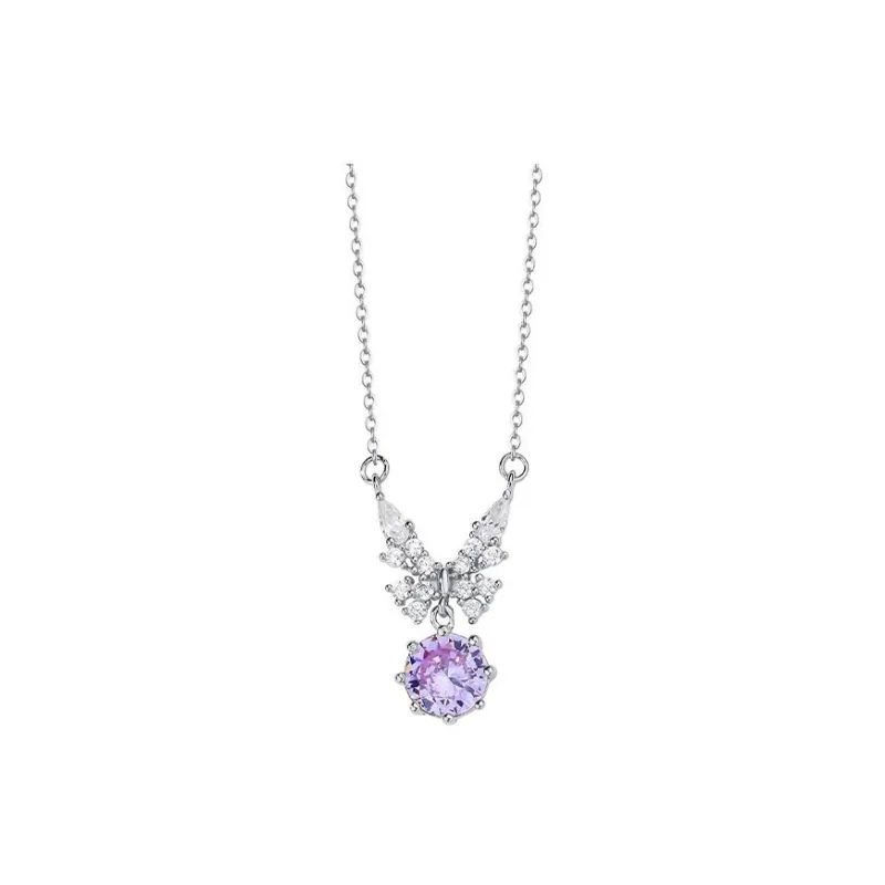 CARAT'S DIARY S925 Silver Necklaces Women's-0
