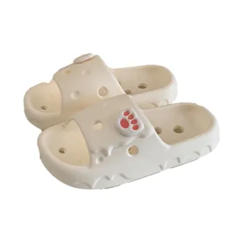 SHIGUDE Slippers Unisex, Cream White