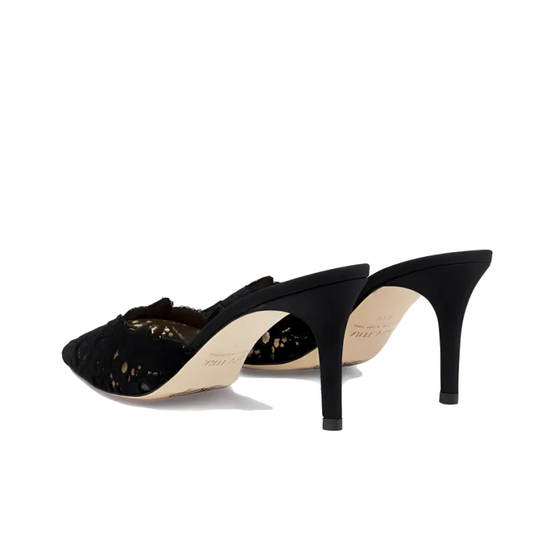ARTEANA Lace 85mm Pointed-toe Pumps-3