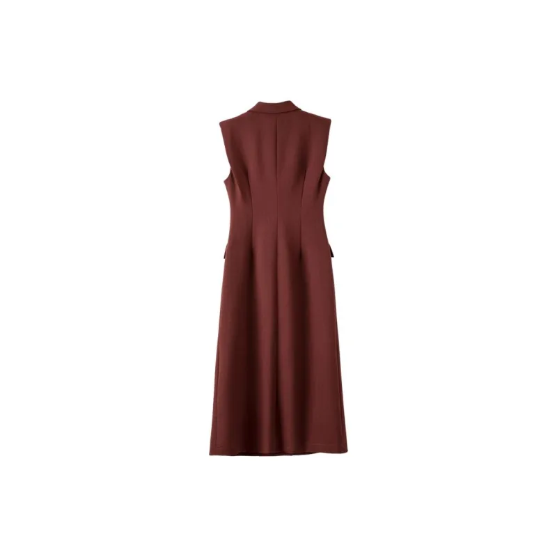 Late White Dress Women's Ancora Red-1