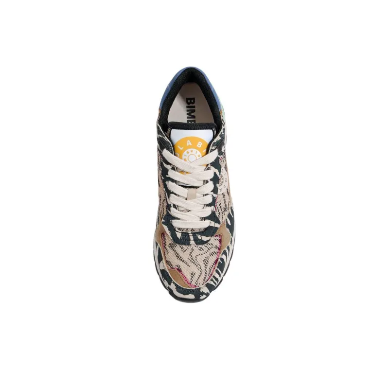 BIMBA Y LOLA Chimo Tiger-print Sneakers-4