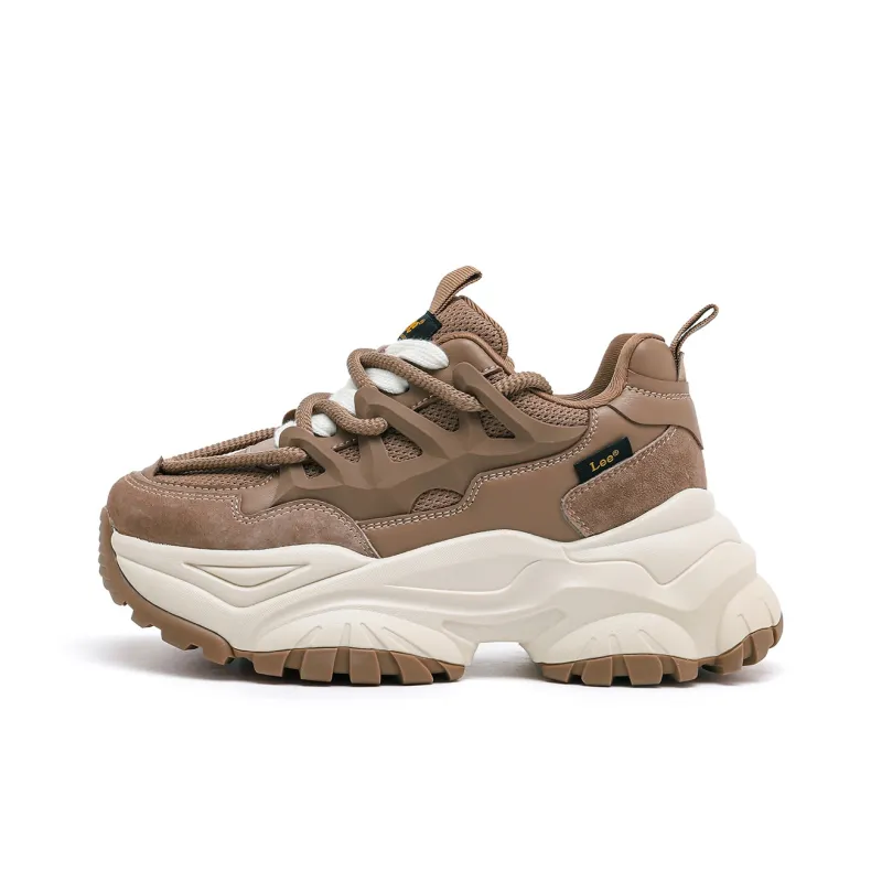 Lee Height Increasing Low-Top Chunky Sneakers Women's-10