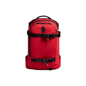 Moncler Polyamide Backpack Unisex Red