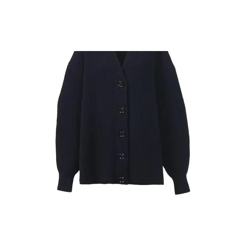 Alaia Sweaters Women's Navy Blue-5