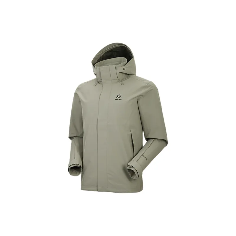 KAILAS Water-Resistant Windproof Breathable Windbreaker Jacket Men's Green Stone-10