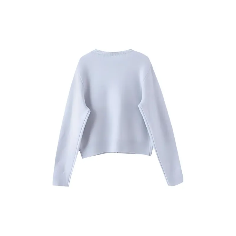 Alxnan Sweaters Women's Lake Blue-1