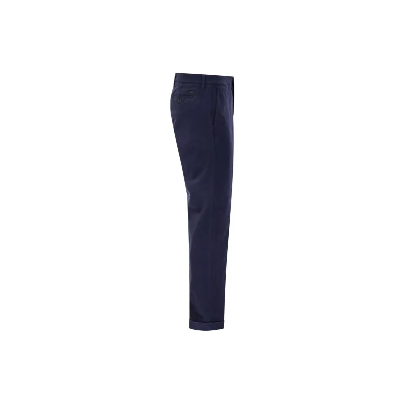 FAY Casual Pants Men Blue-2