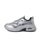 Silver Gray Black-Fleece-Lined