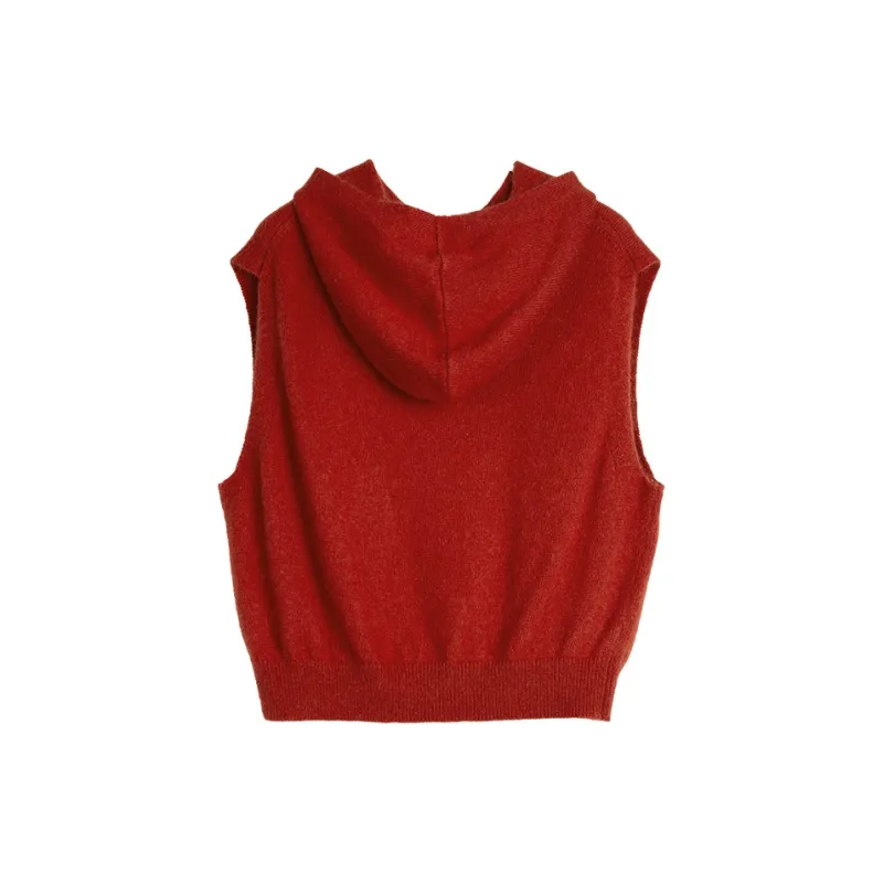 ELLE Sweater Women's Orange Red-1