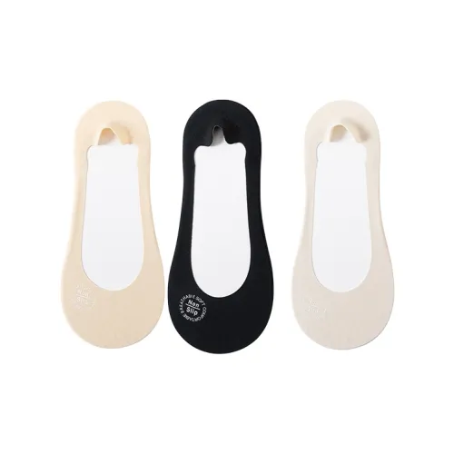 Cheemy Free No Show Socks Women's 3 Pack