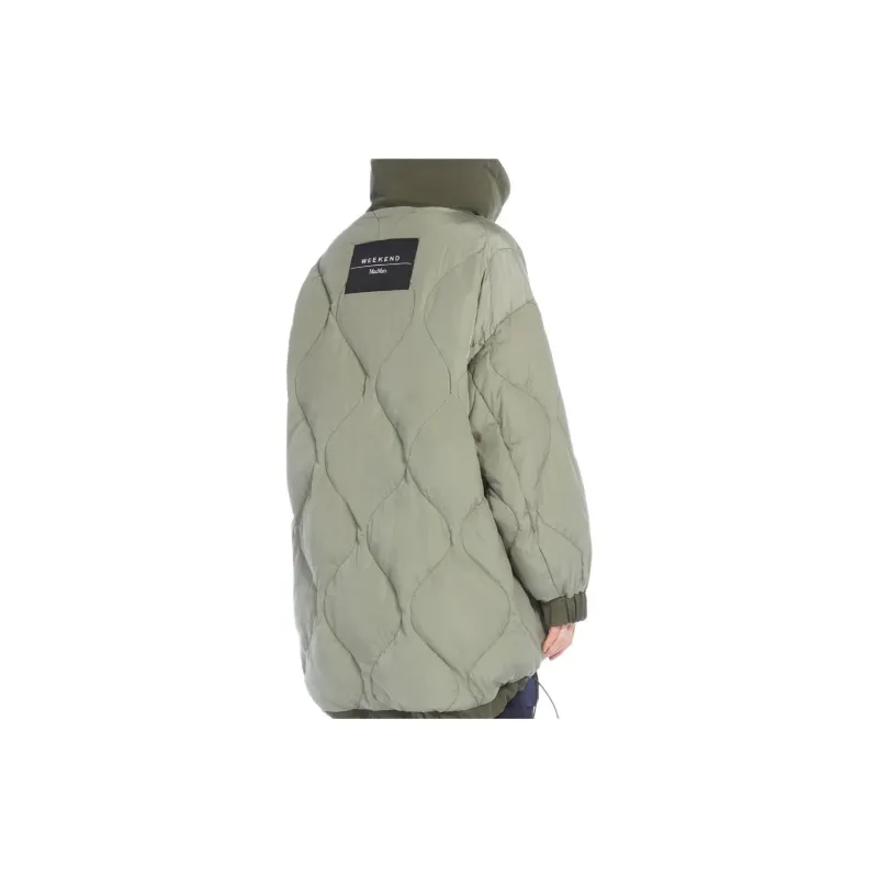 WEEKEND MaxMara Ozieri High Neck Reversible Coat-5