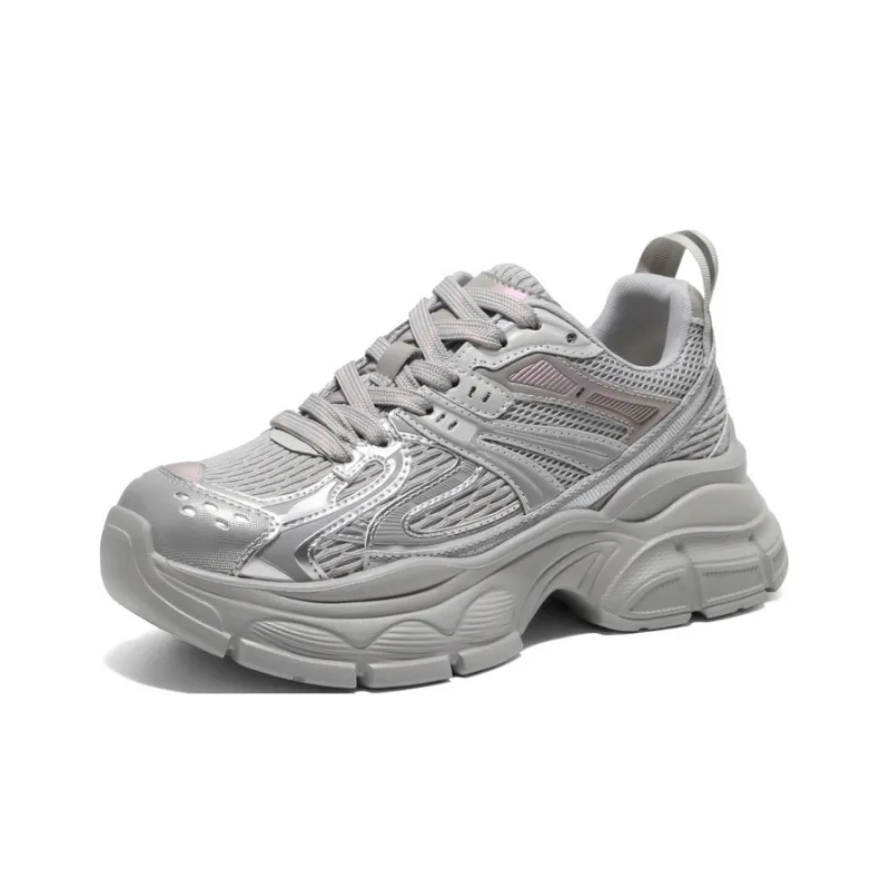 BELLE Wear-Resistant Low-Top Chunky Sneakers Women's-1