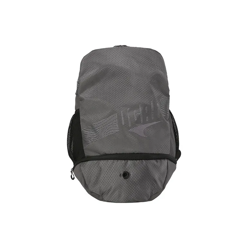 UCAN Oxford Travel Bag Backpack Regular Unisex Black/Dark Gray/Ruike Blue-3