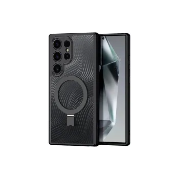 DUXDUCIS TPU Material Magnetic Back Shell Transparent Matte Phone Cases Compatible With S24 Ultra/S25 Collection