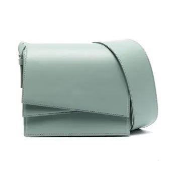 CLOSED Cow Leather Shoulder Bag Women's Green