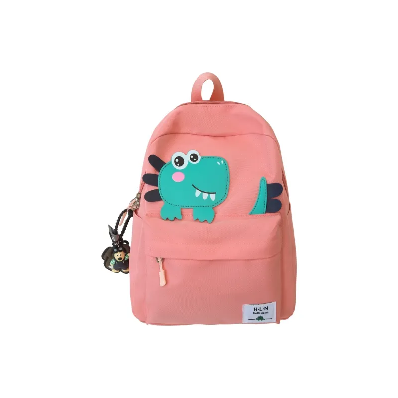 DCLOUD Nylon Backpack Regular Unisex Red/Black/Pink/Green/Khaki-5