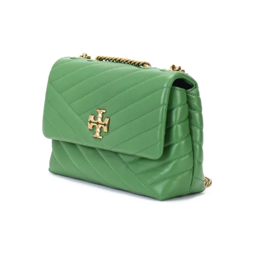 TORY BURCH Kira Leather Crossbody Bag Shoulder Bag Women's Green