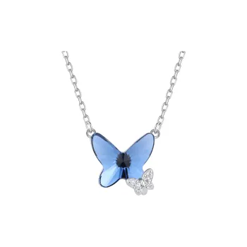 VIOLET S925 Silver Necklaces Women's