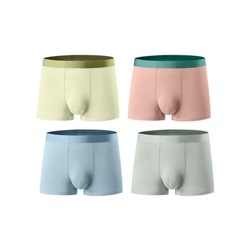 Qiao Ni Tong Underpants Men's 4 Pack-5