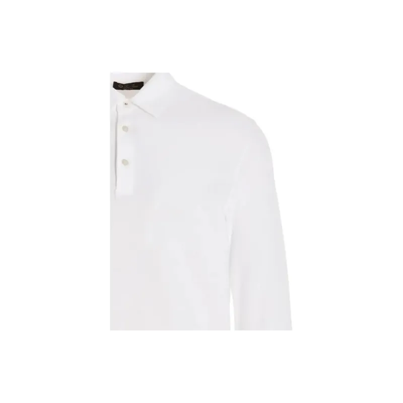 Loro Piana Long Sleeved Polo Shirt-6
