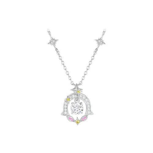 DESIGN CIRCLES S925 Silver Necklaces Women's