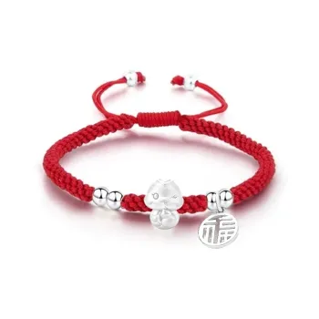 SUNFEEL 999 Fine Silver Bracelets Unisex