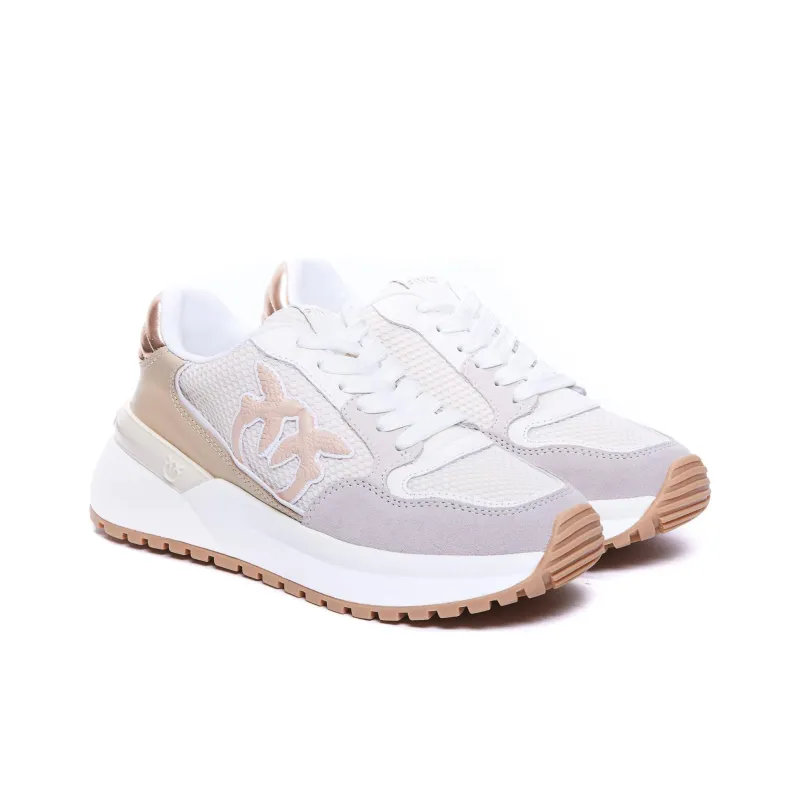 PINKO Gem Lace Up Sneakers Women's-2