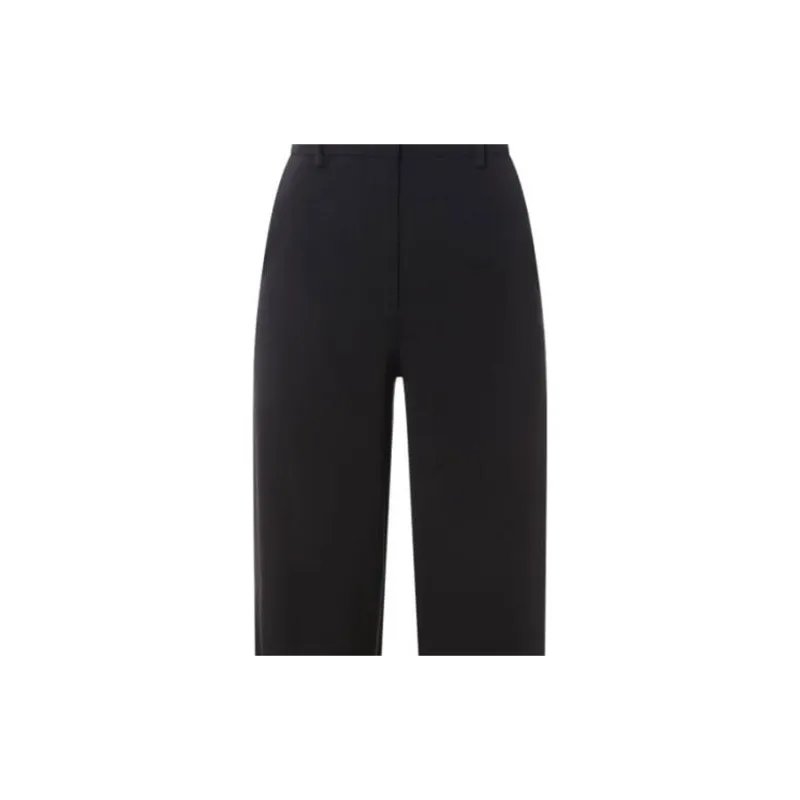 GIORGIO ARMANI Low Rise Wide Leg Loose Fit Trousers-5