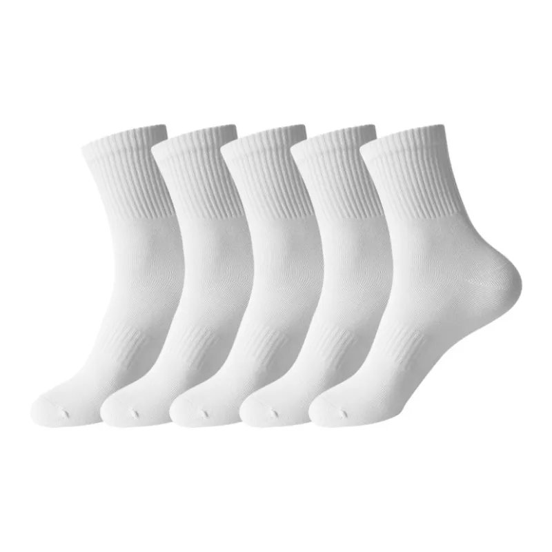 MIIOW Mid Calf Socks Men's 5 Pack-33
