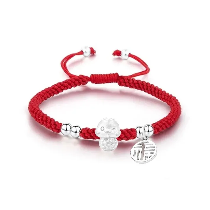 SUNFEEL 999 Fine Silver Bracelets Unisex-6