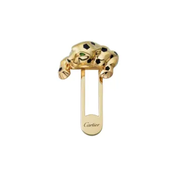 CARTIER Gold Gemstone Brooches Women's Gold