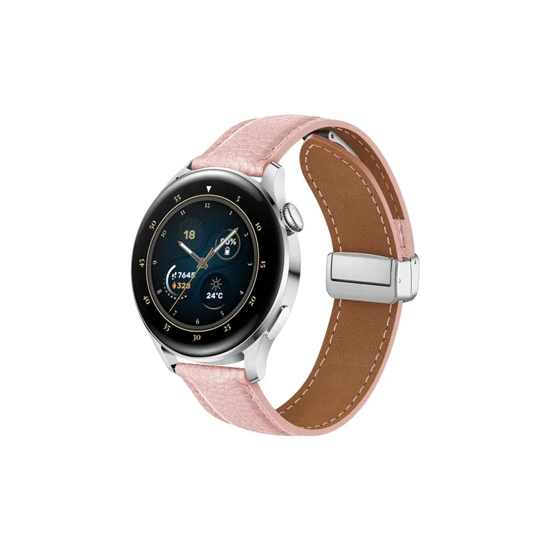 IWabcertoo Watch Band Huawei Compatibility Leather Material-8
