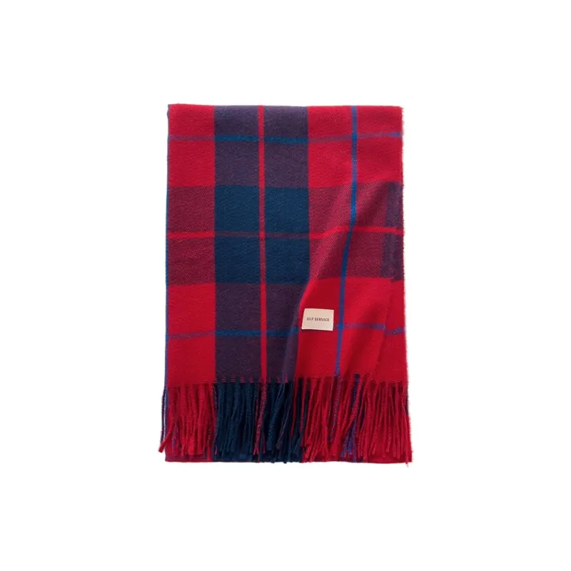 PISHUSHU Polyester Knit Scarves Unisex-8