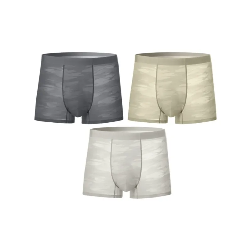Qiao Ni Tong Underpants Men's 3 Pack-8