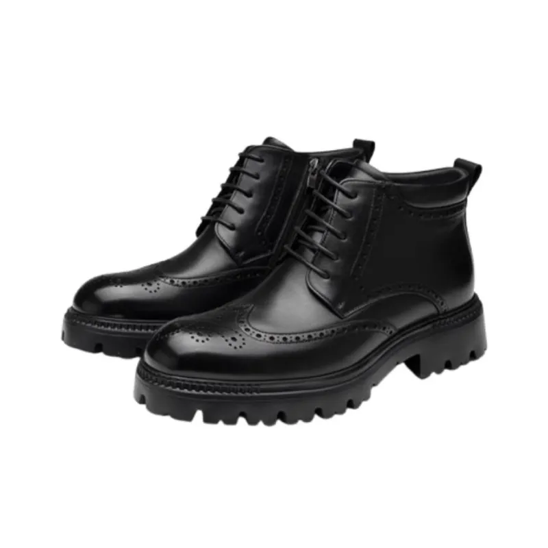 SAINT ANGELO Short Martin Boot Men's Black-2