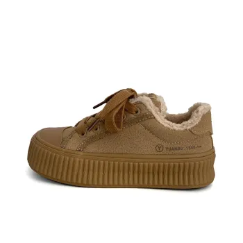 Than Than Me Warm Low Top Skateboard Shoes Women's