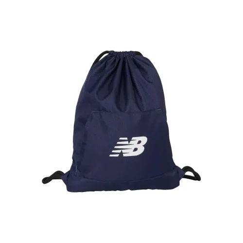 New Balance Polyester Backpack Unisex Marine Blue