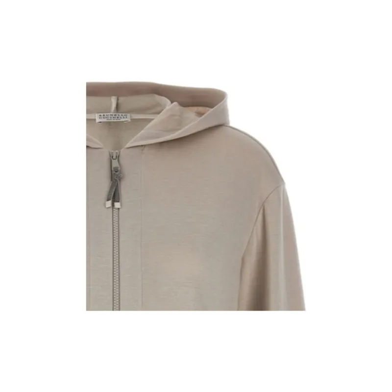 Brunello Cucinelli Zipped Hoodie-4