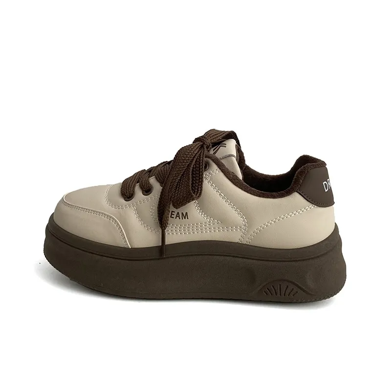 Than Than Me Warm Low-Top Skateboard Shoes Women's-4