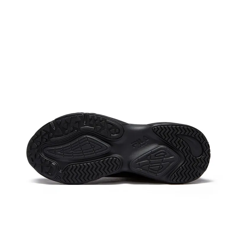 FILA FUSION Conch D Low Top Running Shoes Men's Black-1