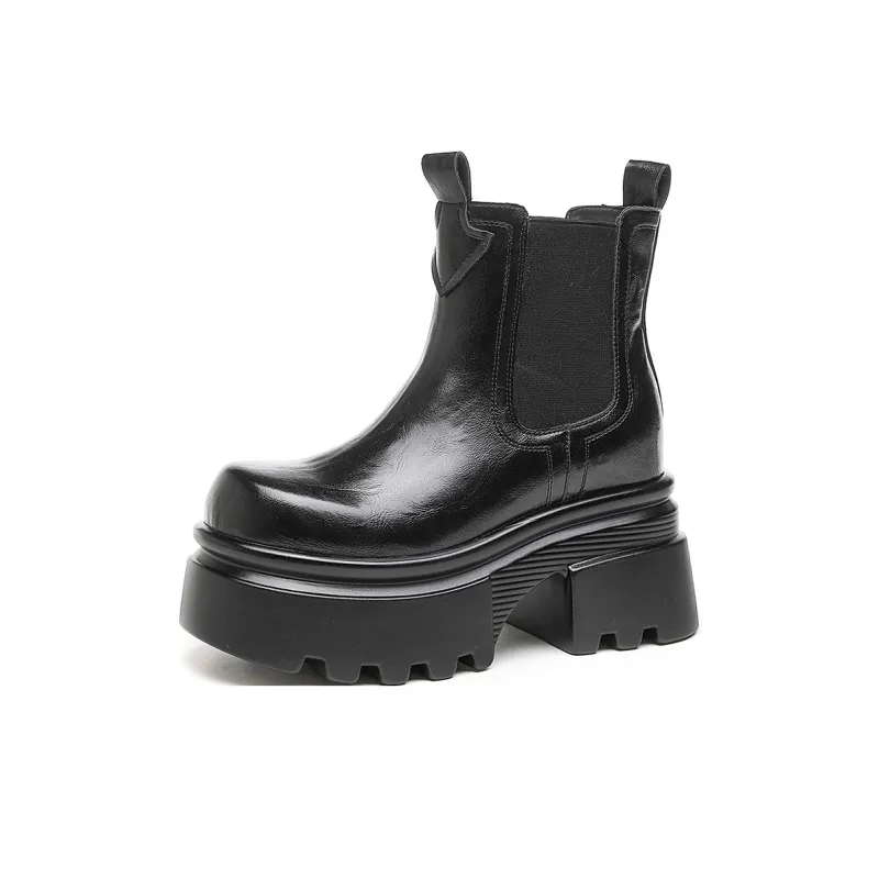 CARDANRO Small sized Sky Vegetables Short Chelsea Boots Women's-1