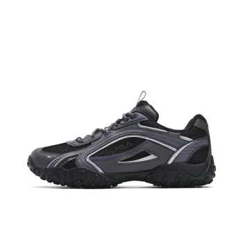 FILA PEBBLE Abrasion Resistant Slip Resistant Low Top Running Shoes Women's Gray White