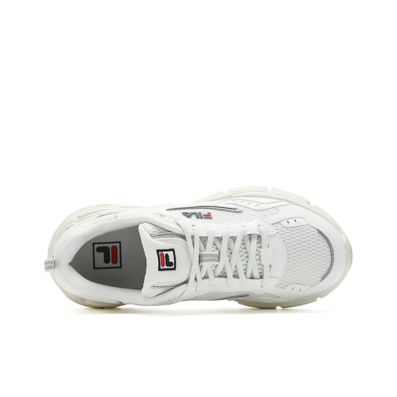 FILA Cushioning Wear-Resistant Low-Top Running Shoes Women's Snow-1