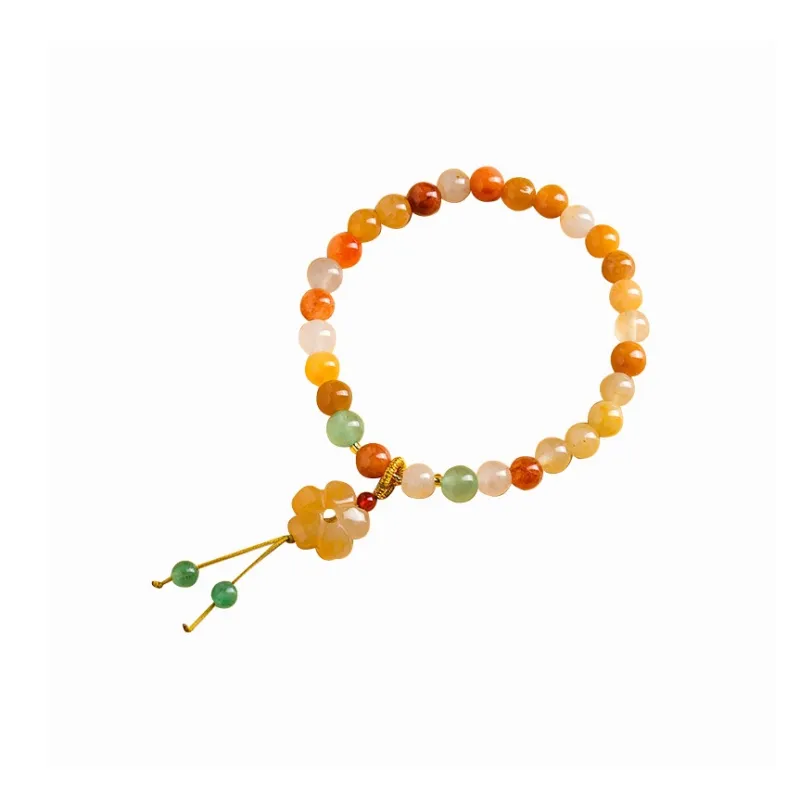 Wanshu Golden Silk Jade Bracelets Women's-0