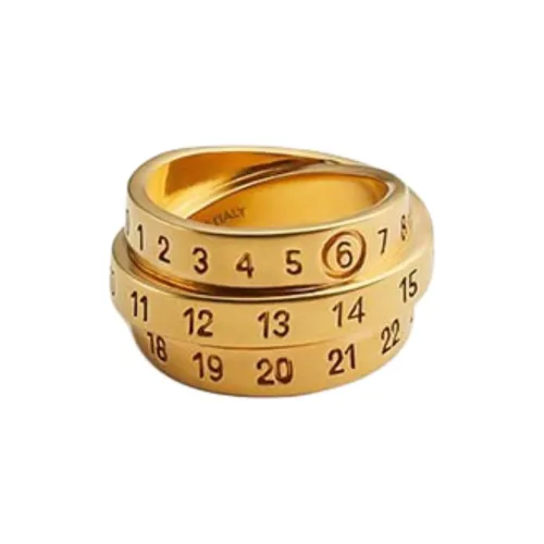 MM6 Maison Margiela Numbers motif Ring