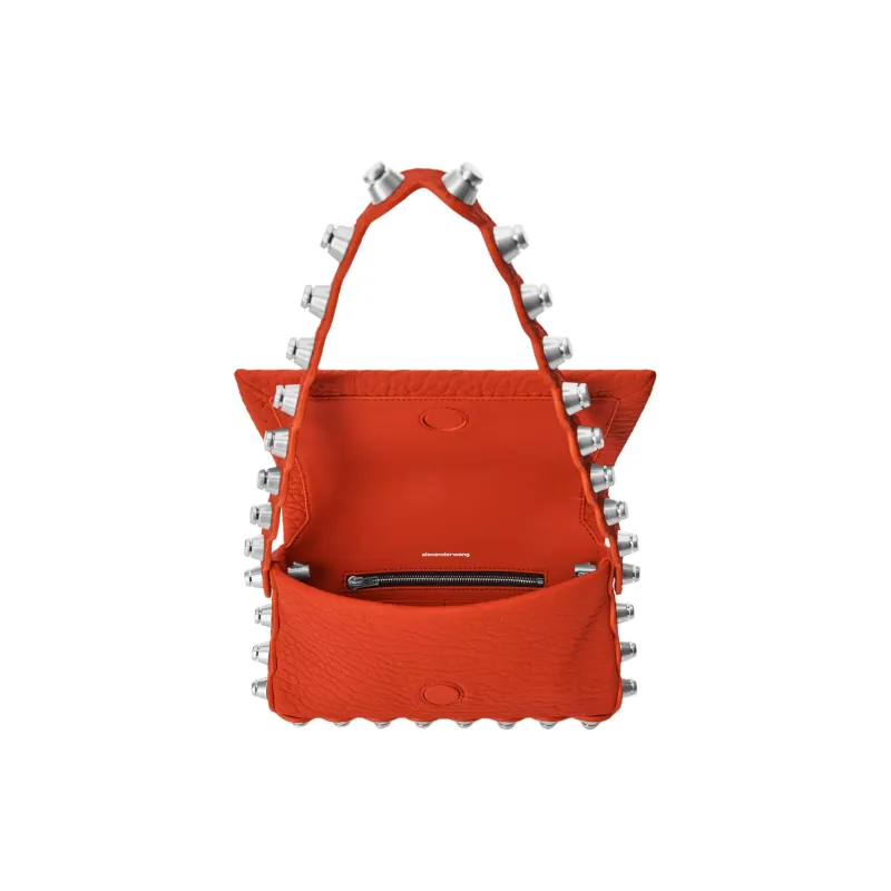 Alexander Wang Sheepskin Crossbody Bag, Shoulder Bag Women's Fire Red-3