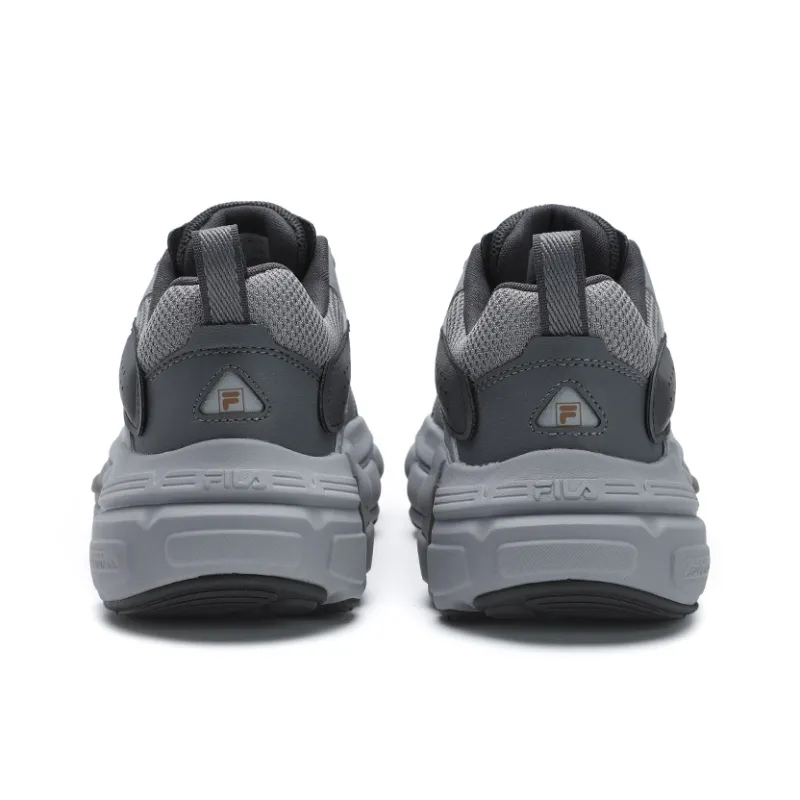 FILA ET Anti Slip Wear Resistant Low Top Casual Shoes Men's Gray-3